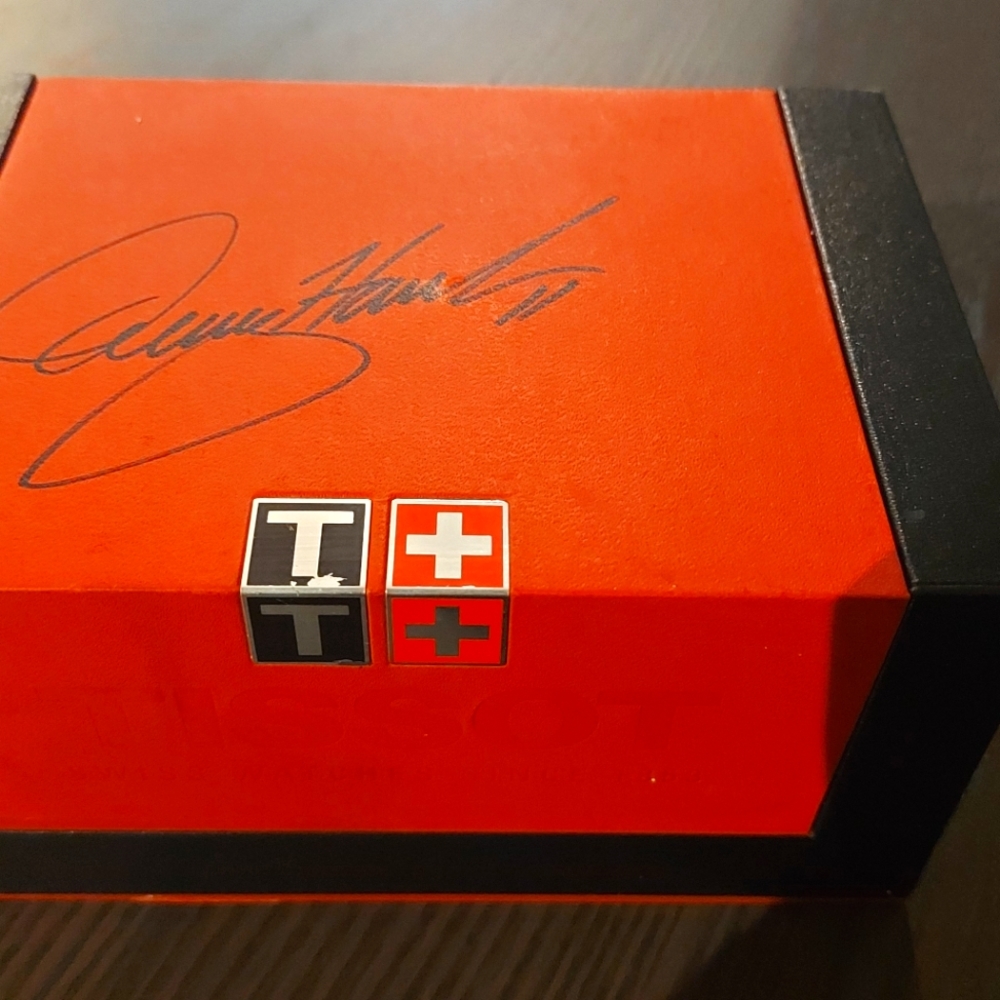 Ladies Tissot Sport Watch With New unused leather strap and limited edition box
